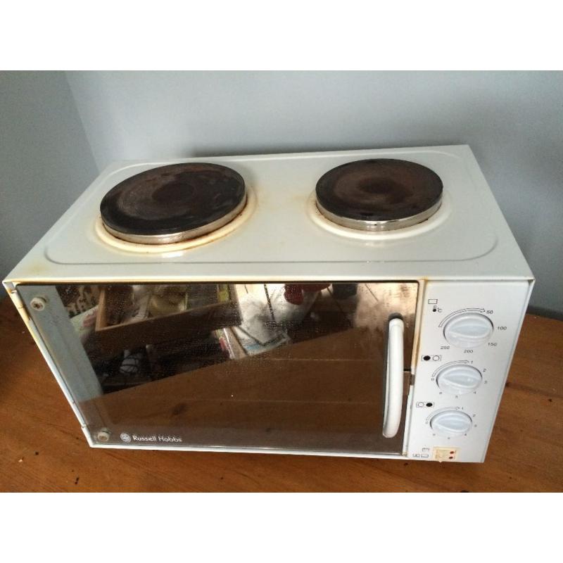 Russell Hobbs table top hob oven and grill