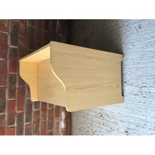 Wooden laundry box