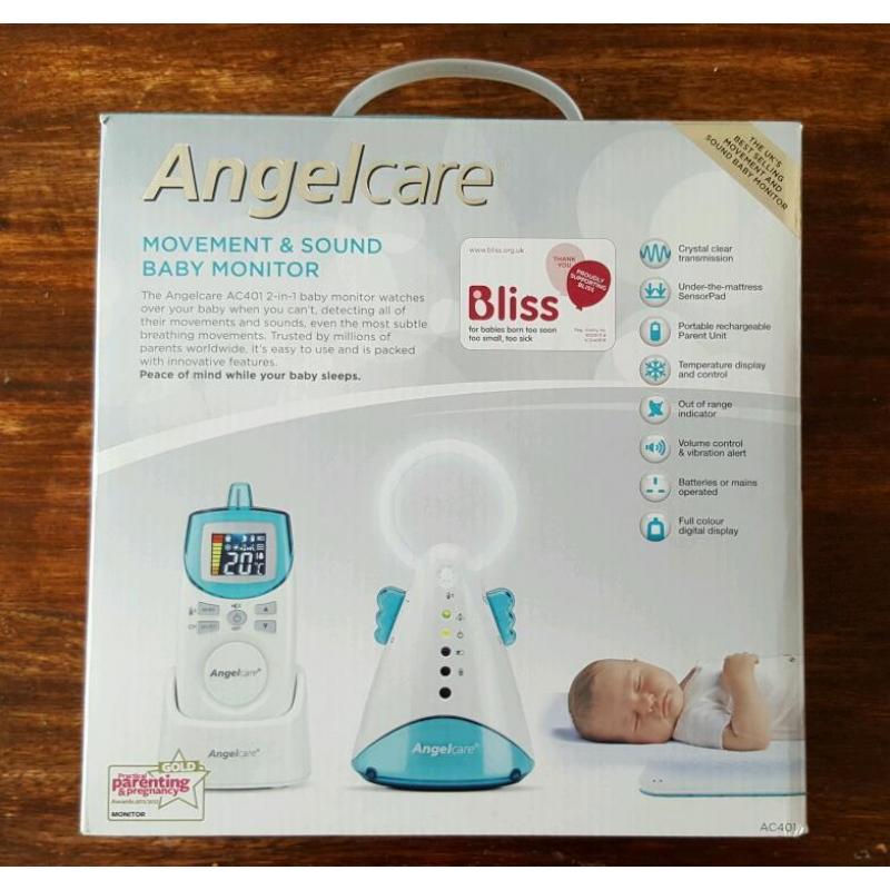 Angelcare AC401 movement and sound baby monitor