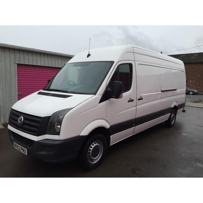 VOLKSWAGEN CRAFTER LWB 2012REG FOR SALE NO VAT 3 MONTHS WARRANTY