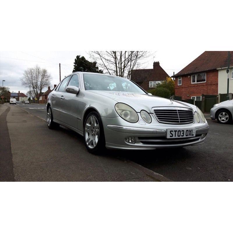 Mercedes E class 2,7 diesel manual 2003