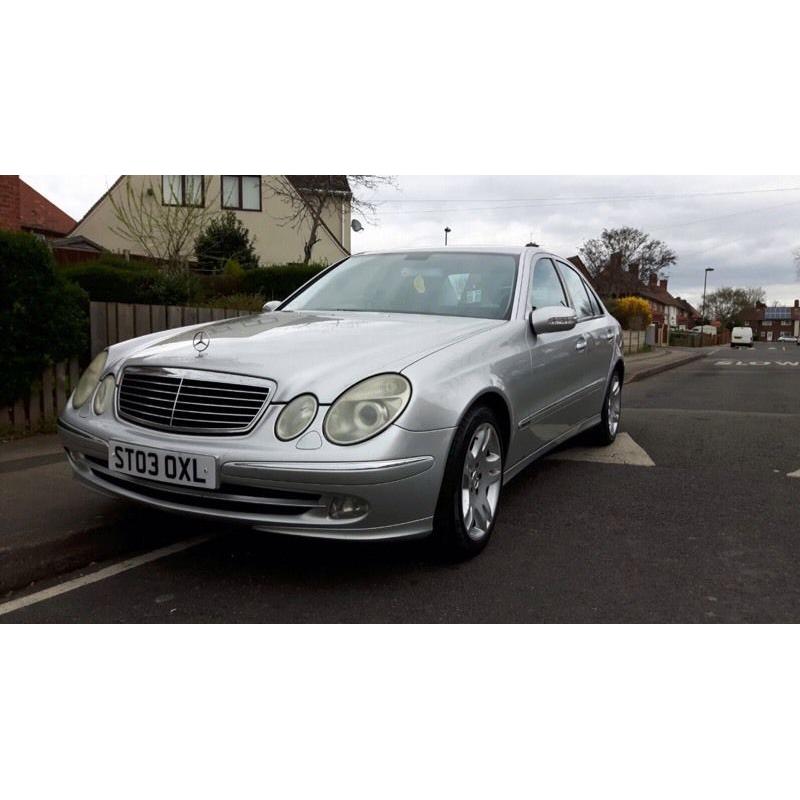 Mercedes E class 2,7 diesel manual 2003