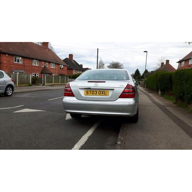 Mercedes E class 2,7 diesel manual 2003