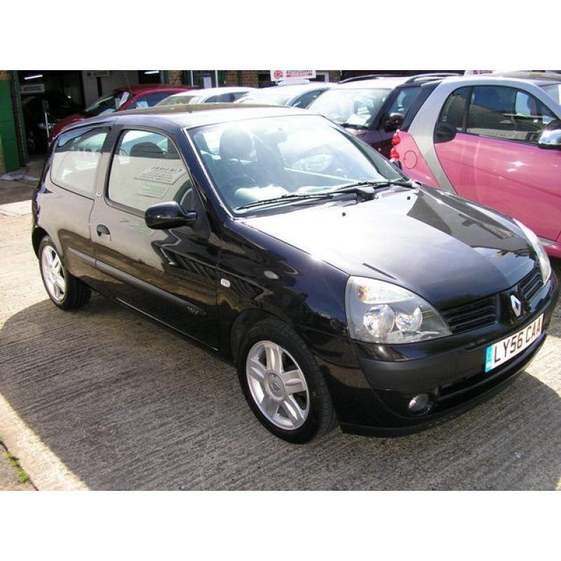 2006 RENAULT CLIO 1.2 CAMPUS SPORT 3 DOOR/44,102 MILES WITH 8 SERVICE STAMPS