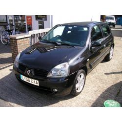 2006 RENAULT CLIO 1.2 CAMPUS SPORT 3 DOOR/44,102 MILES WITH 8 SERVICE STAMPS