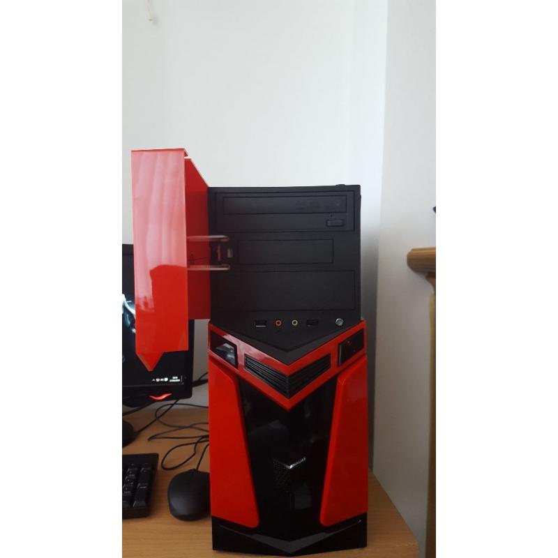 High Spec Intel Quad Core Gaming PC Microsoft Windows 10 HD Graphics Card 8GB RAM 1TB