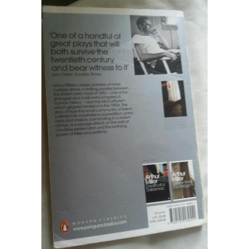 The crucible by Arthur Miller