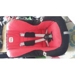 Britax eclipse red car seat