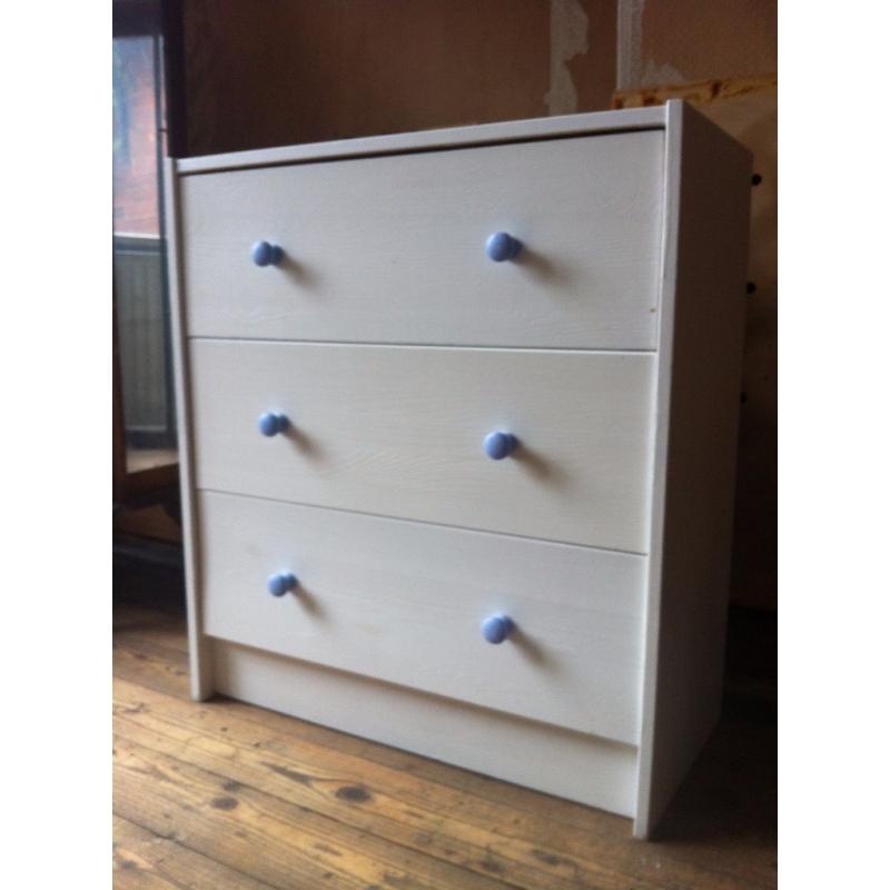 Pine Chest of Drawers Bedside Table Nursery Dresser / Can Deliver