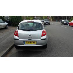 2008 Silver Renault Clio 1.5 dCi Dynamique 5dr (Diesel)