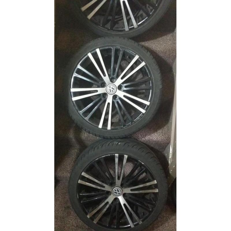 2 PAIR VW 225/40 ZR18