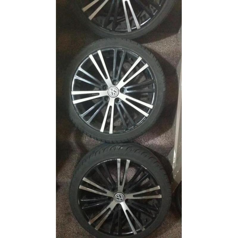 2 PAIR VW 225/40 ZR18