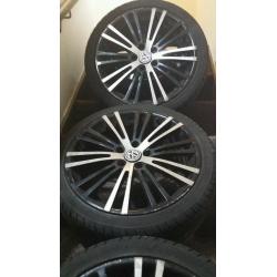 2 PAIR VW 225/40 ZR18