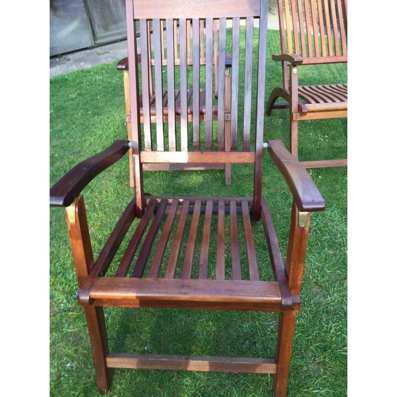 Garden table and chairs