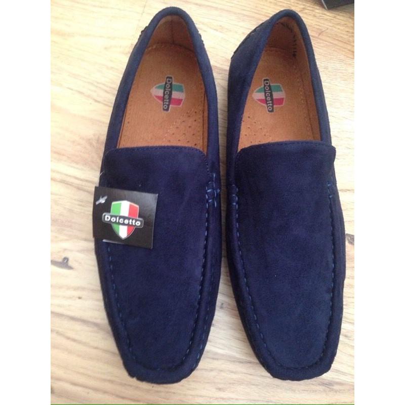Blue men shoe