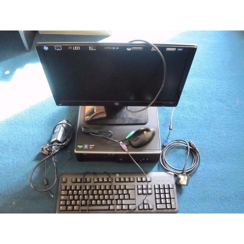HP PRO WINDOWS 7 NEW HALF PRICE COMPLETE QUAD CORE GAMING PC SYSTEM BROCKLEY SE4 1TB HDD 8 GB RAM