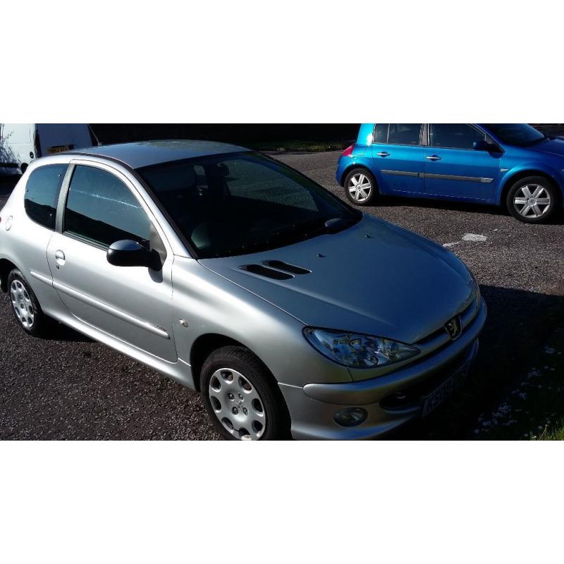 peugot 206, 2008, 1.4, full mot n service history