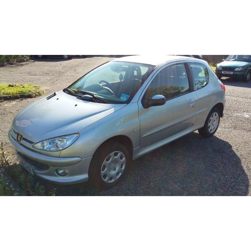 peugot 206, 2008, 1.4, full mot n service history