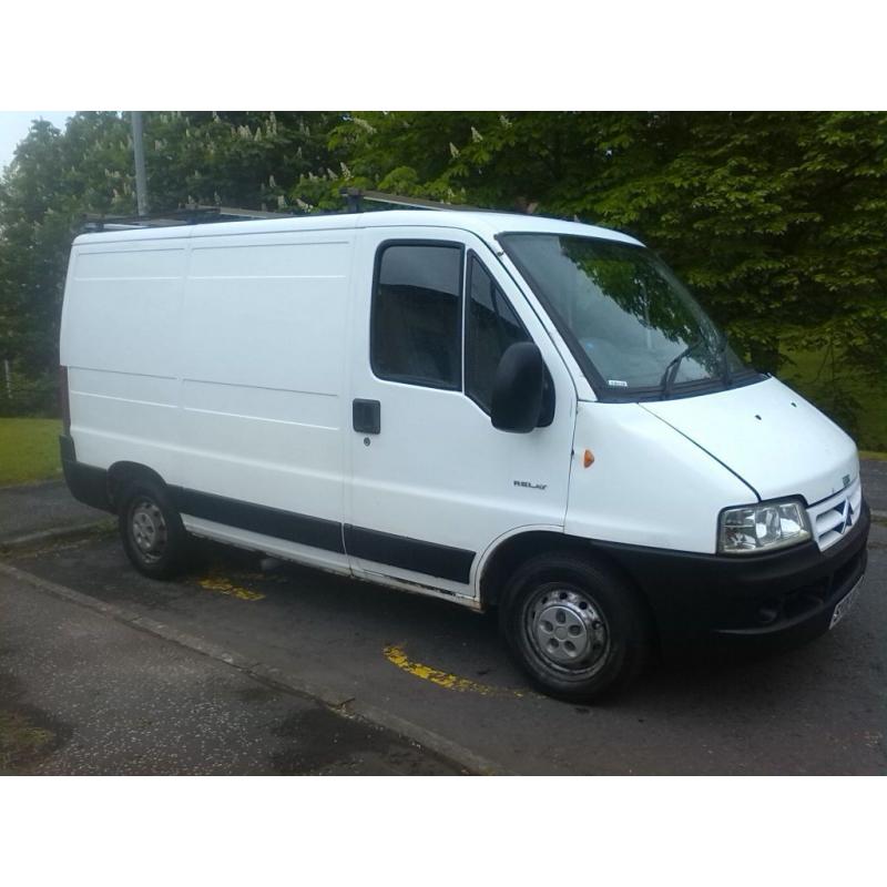 citroen relay 06 registration 2.0 turbo diesel van