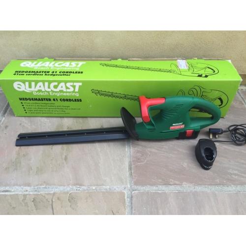 Qualcast cordless hedge trimmer