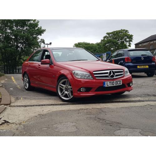 2010 10 Reg Mercedes-Benz C180 Kompressor 1.6 Sport,BLUE EFFICENCY,PAN ROOF