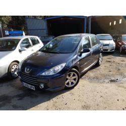 Peugeot 307 1.6 16v ( 110bhp ) Tiptronic 2005MY S BLUE, 5 doors, Auto, Petrol