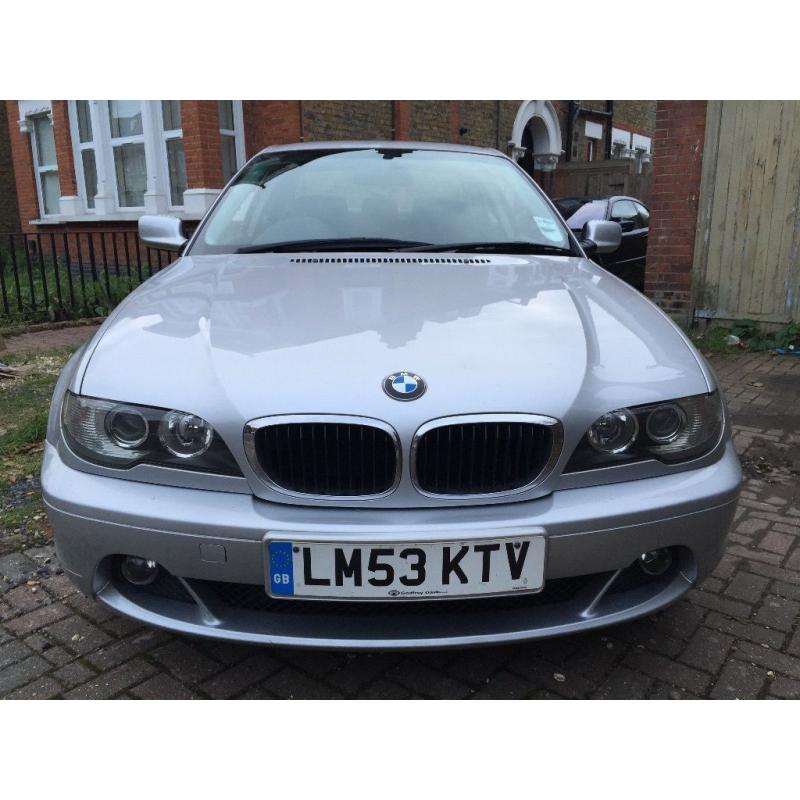 bmw 318 coupe 3 series e46 auto 2004 silver 2 owners cheapest automatic facelift model