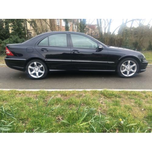2007 56 Reg Mercedes-Benz C220 2.1 DIESEL Sport Edition,BLACK,51000 MILES,AUTO