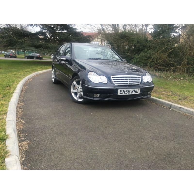 2007 56 Reg Mercedes-Benz C220 2.1 DIESEL Sport Edition,BLACK,51000 MILES,AUTO