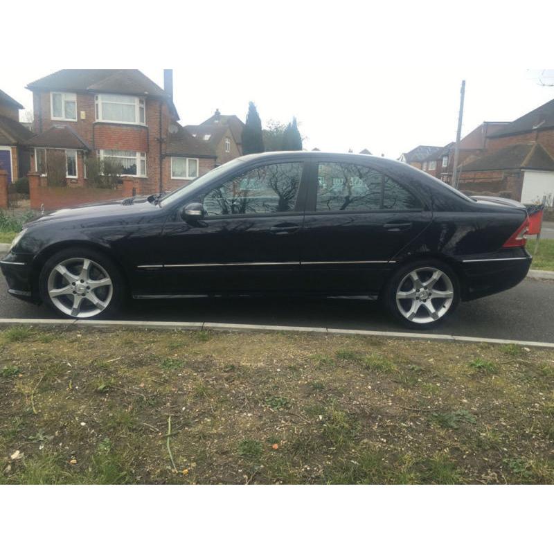 2007 56 Reg Mercedes-Benz C220 2.1 DIESEL Sport Edition,BLACK,51000 MILES,AUTO