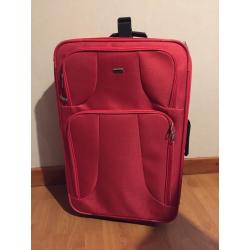 Red suitcase