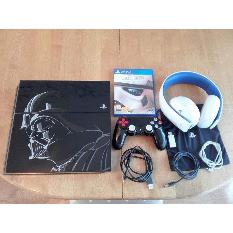 Ltd edition Star wars 1TB PS4 + extras (ideal for collector)