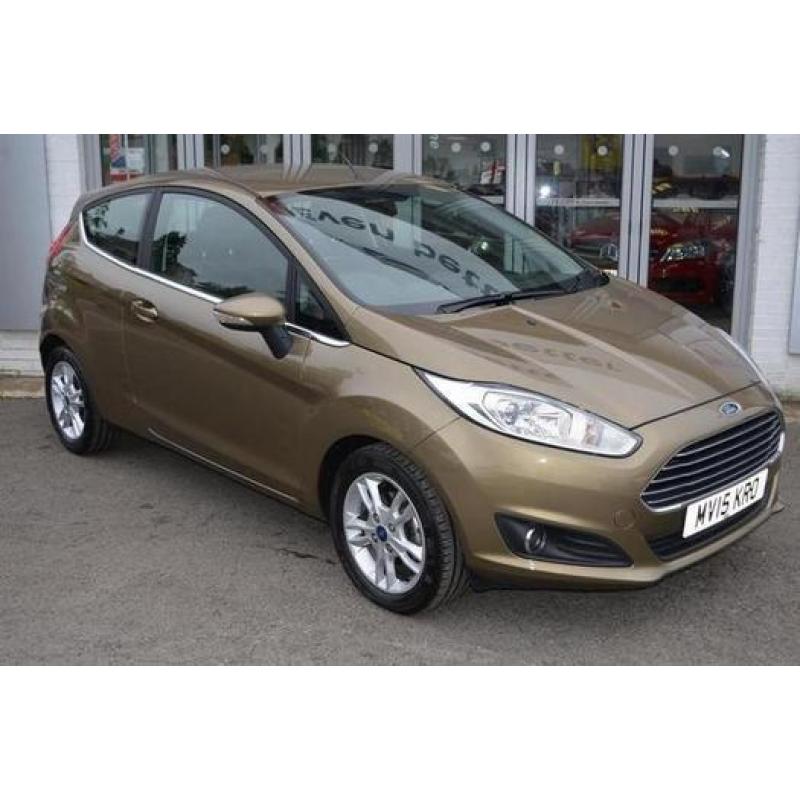 2015 Ford Fiesta 1.25 82 Zetec 3 door Petrol Hatchback