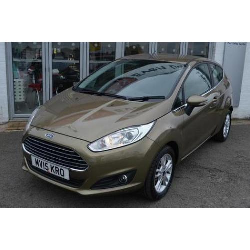 2015 Ford Fiesta 1.25 82 Zetec 3 door Petrol Hatchback