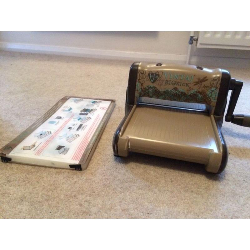 Sizzix Big Kick Vintaj
