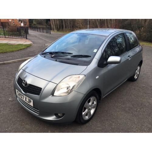 TOYOTA YARIS 1.3 VVT SPIRIT ** 07 PLATE ** 53,000 MILES FROM NEW **