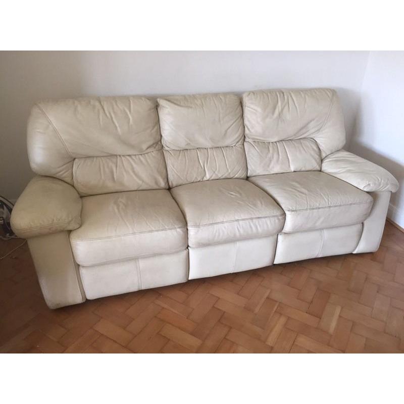 Leather Sofa Reclining