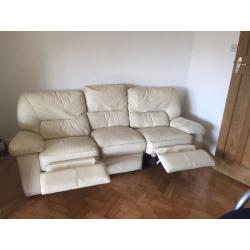 Leather Sofa Reclining