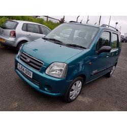 Suzuki Wagon R 1.3 GL (R+)++ MOT DEC 16+JUST SERVICED++IDEAL SMALL FAMILY CAR++3 MONTH WARRANTY INC