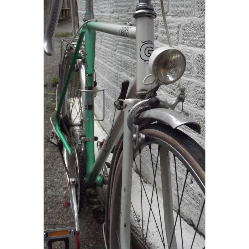 French Vintage Racing bike GITANE frame 22inch - serviced - warranty - Welcome for test ride XMAS