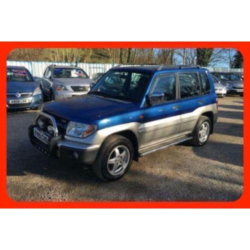 MITSUBISHI SHOGUN PININ 2.0 AUTO VIVO ** IMMACULATE 1 OFF ** 1 OWNER FROM NEW **