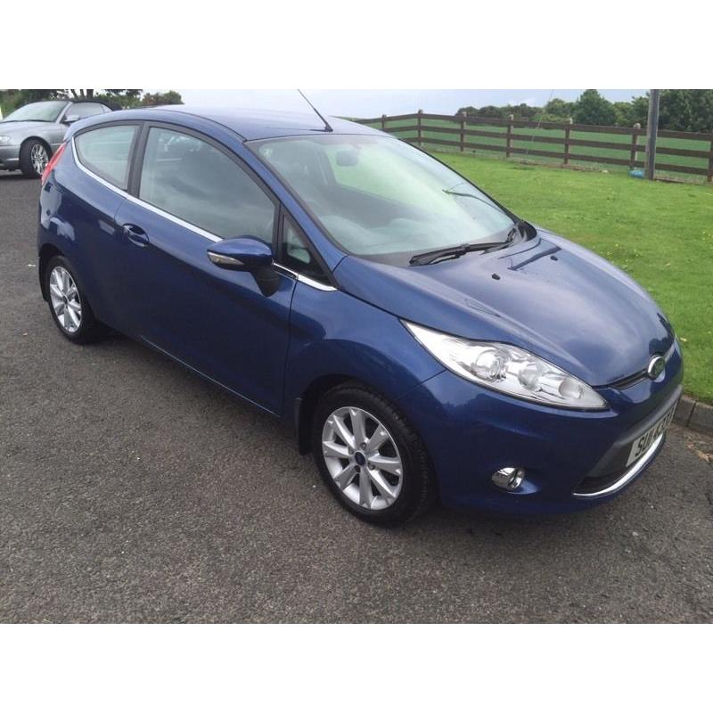 2009 FORD FIESTA 1.25 ZETEC 3 DOOR ONLY 38000 MILES