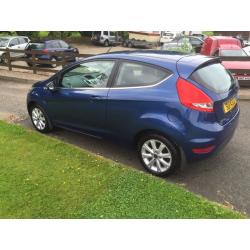 2009 FORD FIESTA 1.25 ZETEC 3 DOOR ONLY 38000 MILES