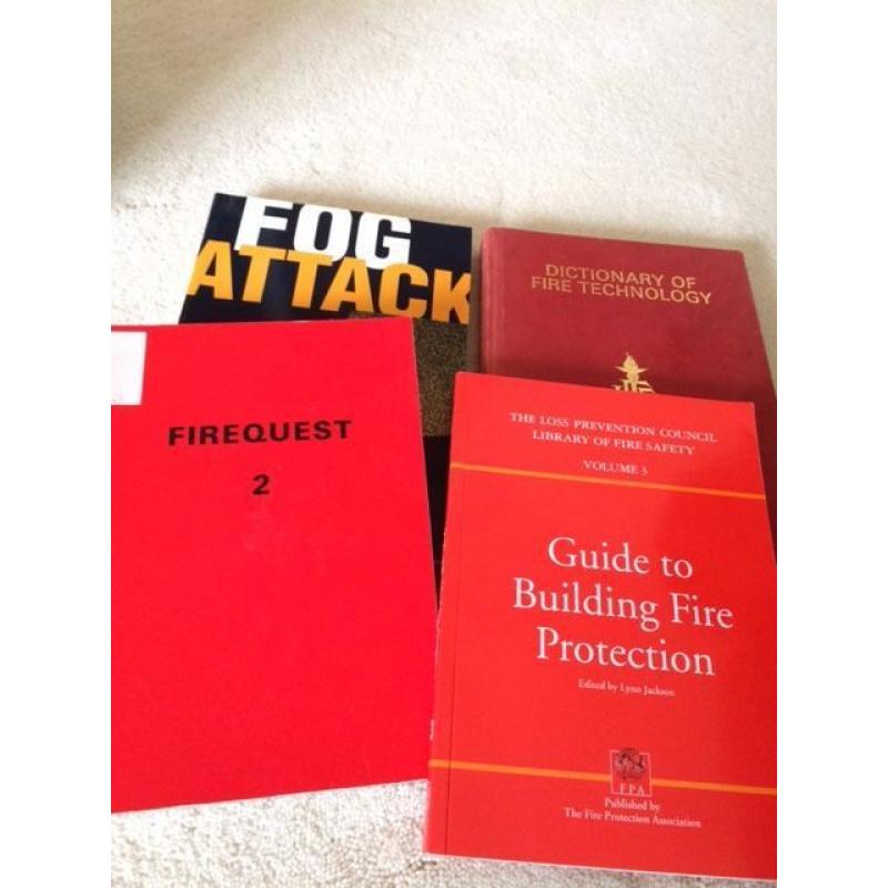 various books on fire safety