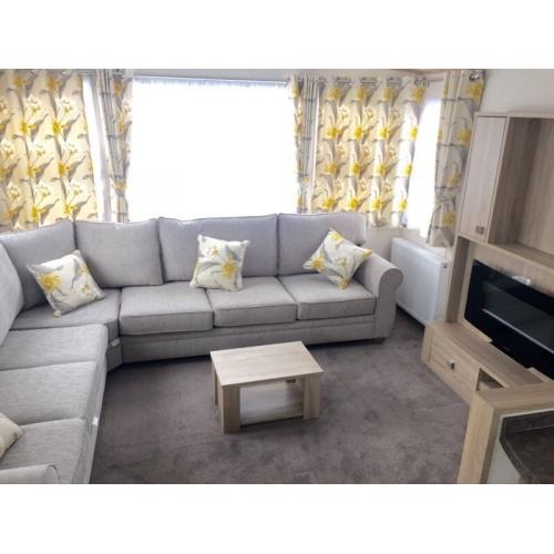 BRAND NEW MODEL STATIC CARAVAN HOLIDAY HOME 12 MONTH SEASON SEA VIEW PARK NORTH WEST