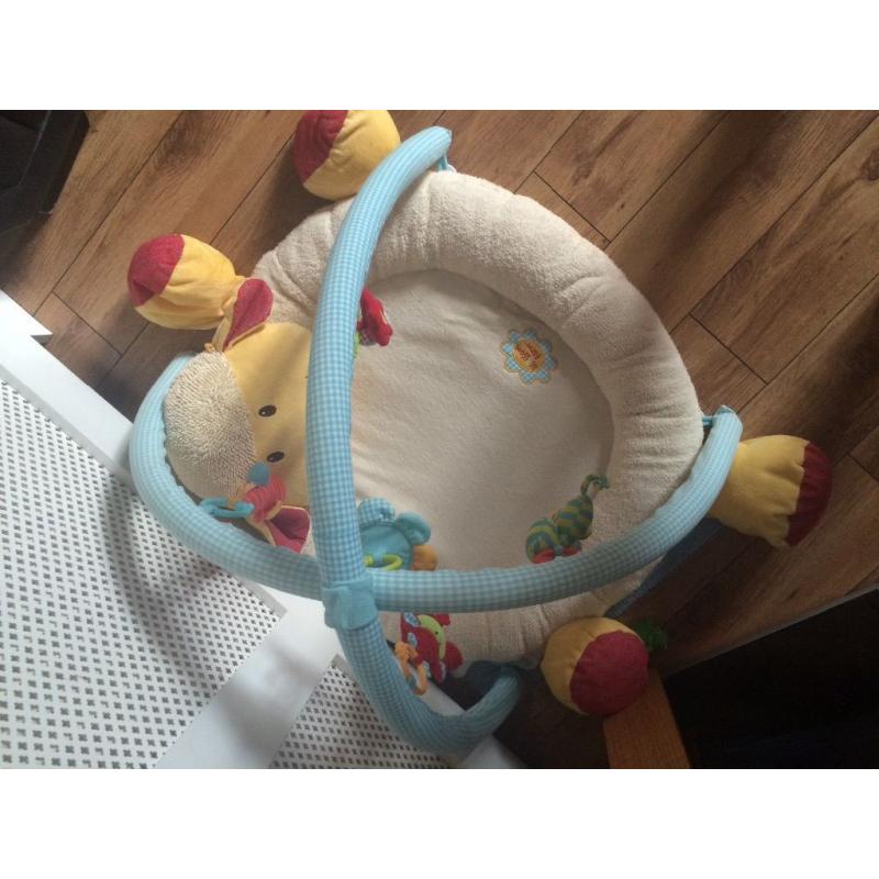 Blossom farm play mat