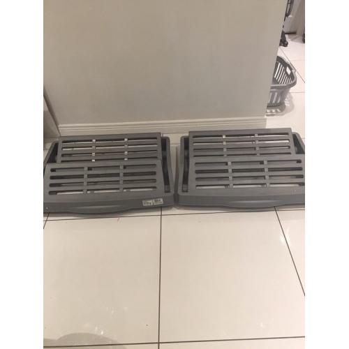 2 X under bed shoe storage