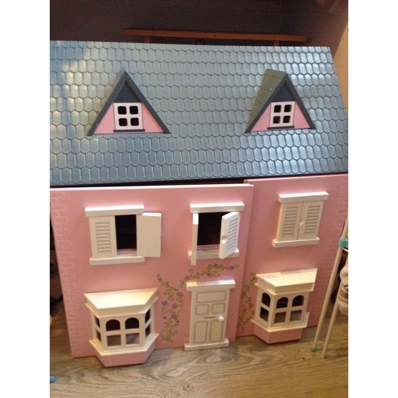 Dolls house kids toy imaginary play Ono