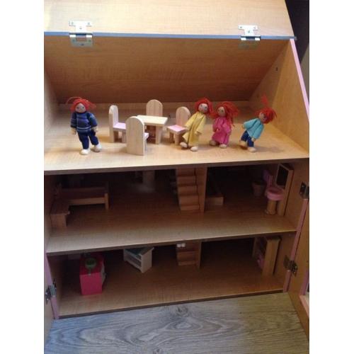 Dolls house kids toy imaginary play Ono