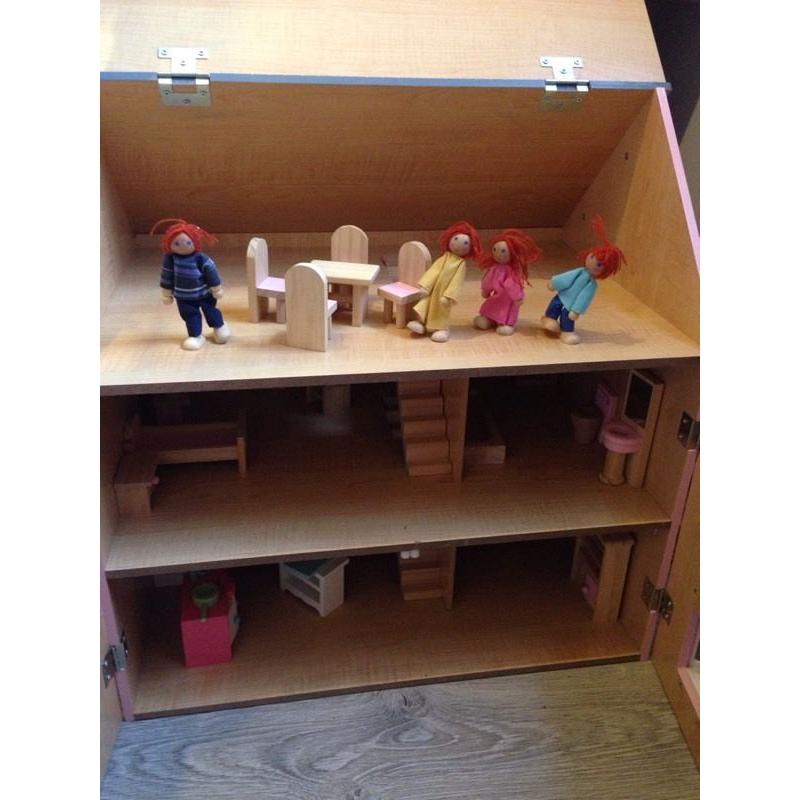Dolls house kids toy imaginary play Ono